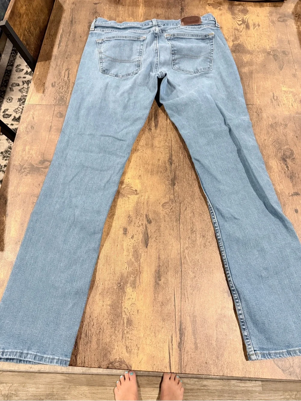Hollister Light Blue Slim Straight Men’s Jeans